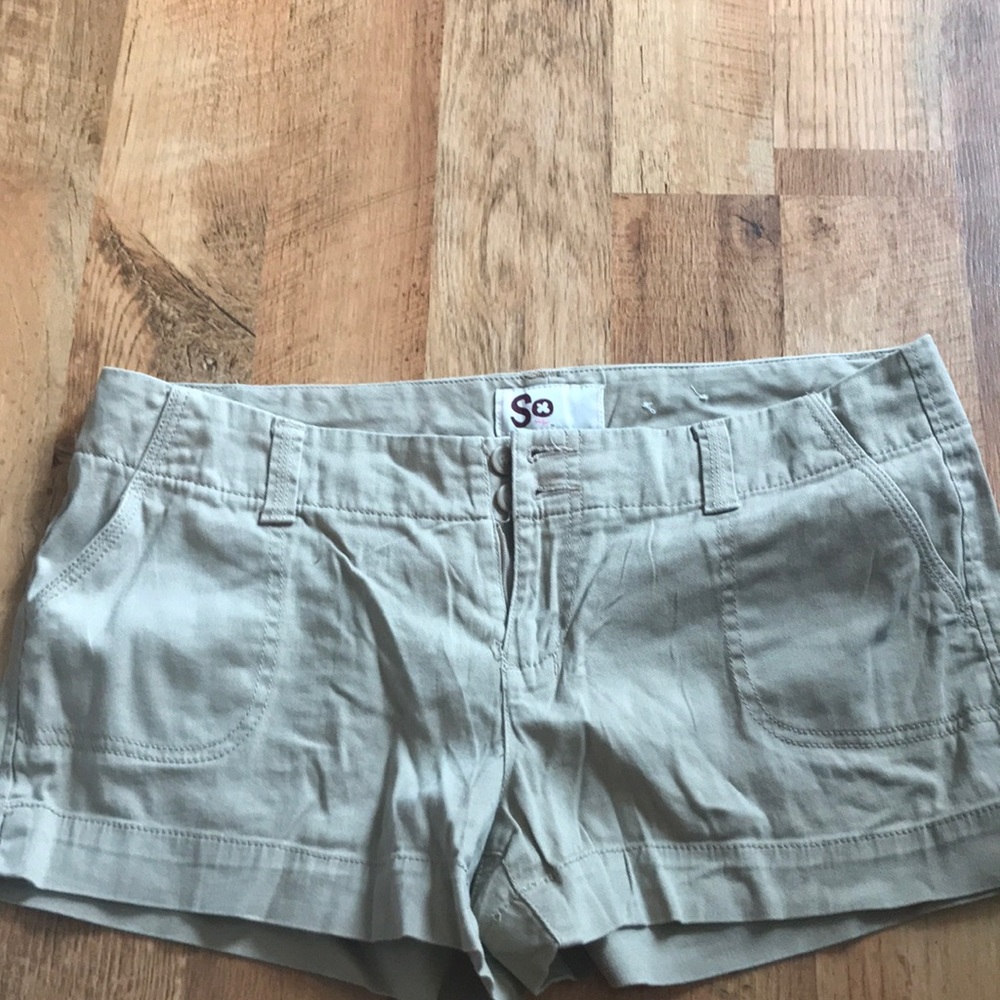 Tan shorts